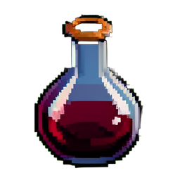 Invisibility Potion - 256x256 pixel art sprite
