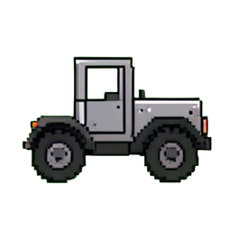 Âncora de ferro pesada — sprite pixel art 256×256