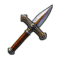 Iron Crossbow — 256×256 pixel art sprite