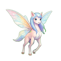 铁仙女精灵 (电影感) — 256×256 像素游戏素材