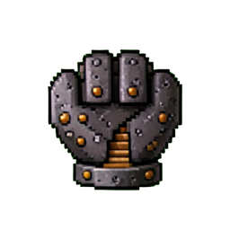 Iron Fist (16-Bit) - 256x256 pixel art sprite