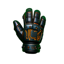 Poing de Fer (Cinématique) — sprite pixel art 256×256