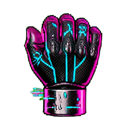 Puño de Hierro (Cyberpunk) — sprite pixel art 256×256