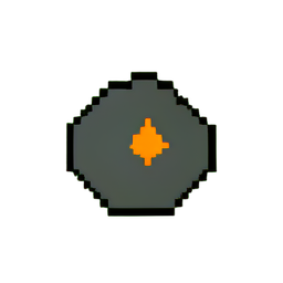 Iron Fist (Low-Res) - 256x256 pixel art sprite