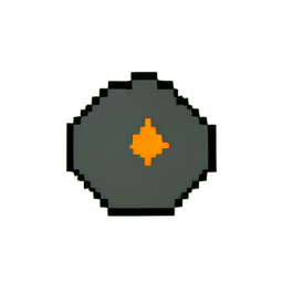 Eiserner Faust (Niedrig) — 256×256 Pixel-Art-Sprite