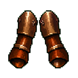Eiserne Schienbeine — 256×256 Pixel-Art-Sprite
