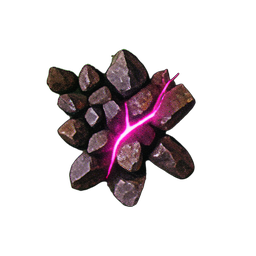 Minerai de Fer (Atmosphérique) — sprite pixel art 256×256