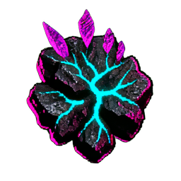 Iron Ore (Cyberpunk) - 256x256 pixel art sprite