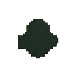 鉄鉱石 (ローレゾ) — 256×256 ピクセルアートスプライト