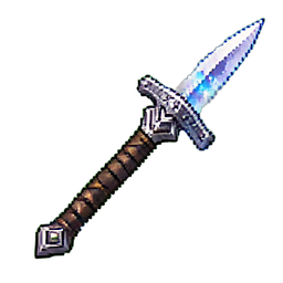Lance de fer — sprite pixel art 256×256