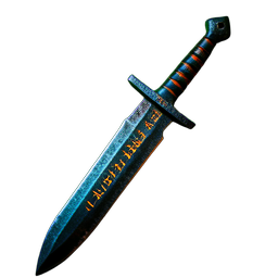 Iron Sword (Cinematic) - 256x256 pixel art sprite