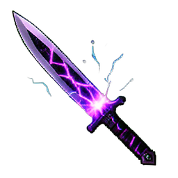 Iron Sword (VFX) — 256×256 pixel art sprite