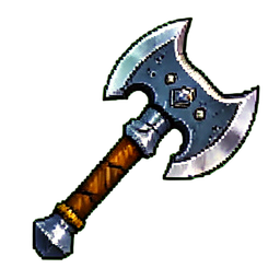 Jade-Kriegshache — 256×256 Pixel-Art-Sprite