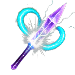 Javelin (VFX) — 256×256 pixel art sprite