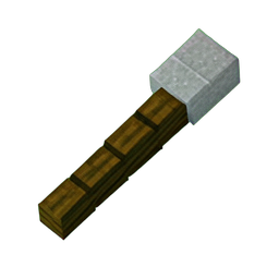 Lanza (Voxel) — sprite pixel art 256×256