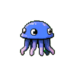 Nemo Flutuador — sprite pixel art 256×256