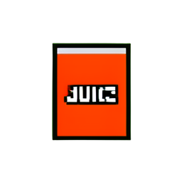 Ícone de Caixa de Suco — sprite pixel art 256×256