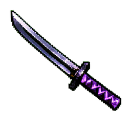 Katana (16-Bit) — sprite pixel art 256×256