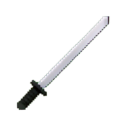 Katana (Niedrigauflösung) — 256×256 Pixel-Art-Sprite