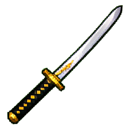 Katana - 256x256 pixel art sprite