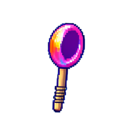 Regalo de kazoo — sprite pixel art 256×256