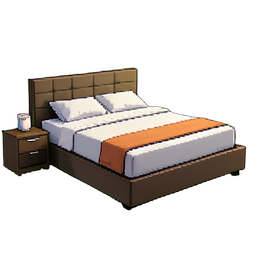 Cama King Size — sprite pixel art 256×256