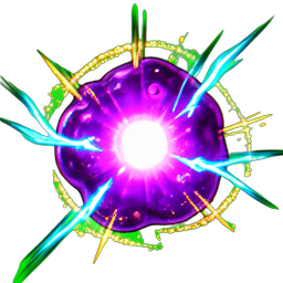 King Slime (VFX) - 256x256 pixel art sprite