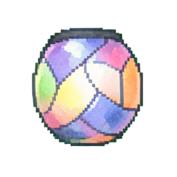 膝垫排球 — 256×256 像素游戏素材