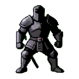 Cruz Roja del Templario — sprite pixel art 256×256