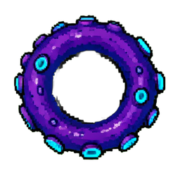 Kraken Tentacle (16-Bit) - 256x256 pixel art sprite