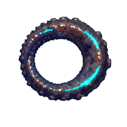 Kraken Tentacle (Atmospheric) - 256x256 pixel art sprite