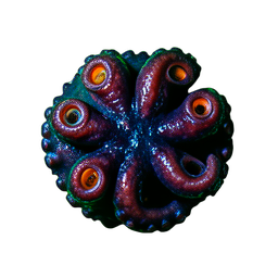 クラーケンの触手 (シネマティック) — 256×256 ピクセルアートスプライト