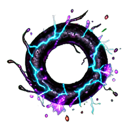 Tentáculo de Kraken (VFX) — sprite pixel art 256×256