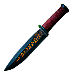 Kunai (Cinematic) — 256×256 pixel art sprite