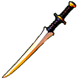 Kunai - 256x256 pixel art sprite