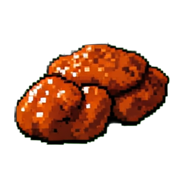 Poulet Kung Pao — sprite pixel art 256×256