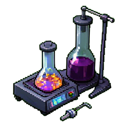 Lab Equipment - 256x256 pixel art sprite