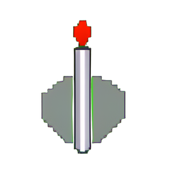 Lance Knight (Niedrigauflösung) — 256×256 Pixel-Art-Sprite