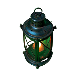 Lantern Hanging (Cinematic) - 256x256 pixel art sprite
