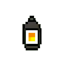 Lantern Hanging (Low-Res) - 256x256 pixel art sprite