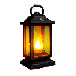 Lanterna — sprite pixel art 256×256
