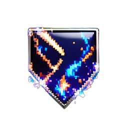 Lapel Pin Enamel — 256×256 pixel art sprite
