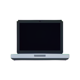 Ordinateur portable (Cinématique) — sprite pixel art 256×256