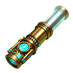Pistolet Laser (HD-2D) — sprite pixel art 256×256