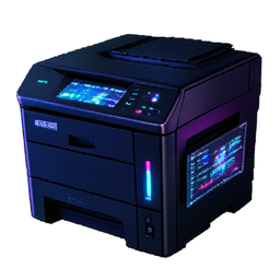 Laserdrucker Kompakt — 256×256 Pixel-Art-Sprite