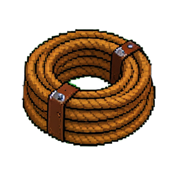 Corda Enrolada — sprite pixel art 256×256