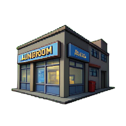 Buanderie — sprite pixel art 256×256