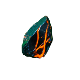 Lava Cooled (Cinematic) - 256x256 pixel art sprite