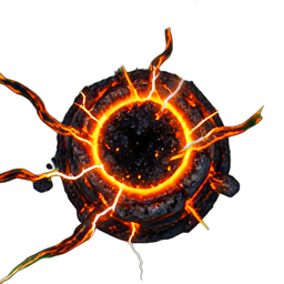 Lava Cooled (VFX) - 256x256 pixel art sprite
