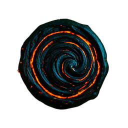 Lava Pool (Cinematic) - 256x256 pixel art sprite